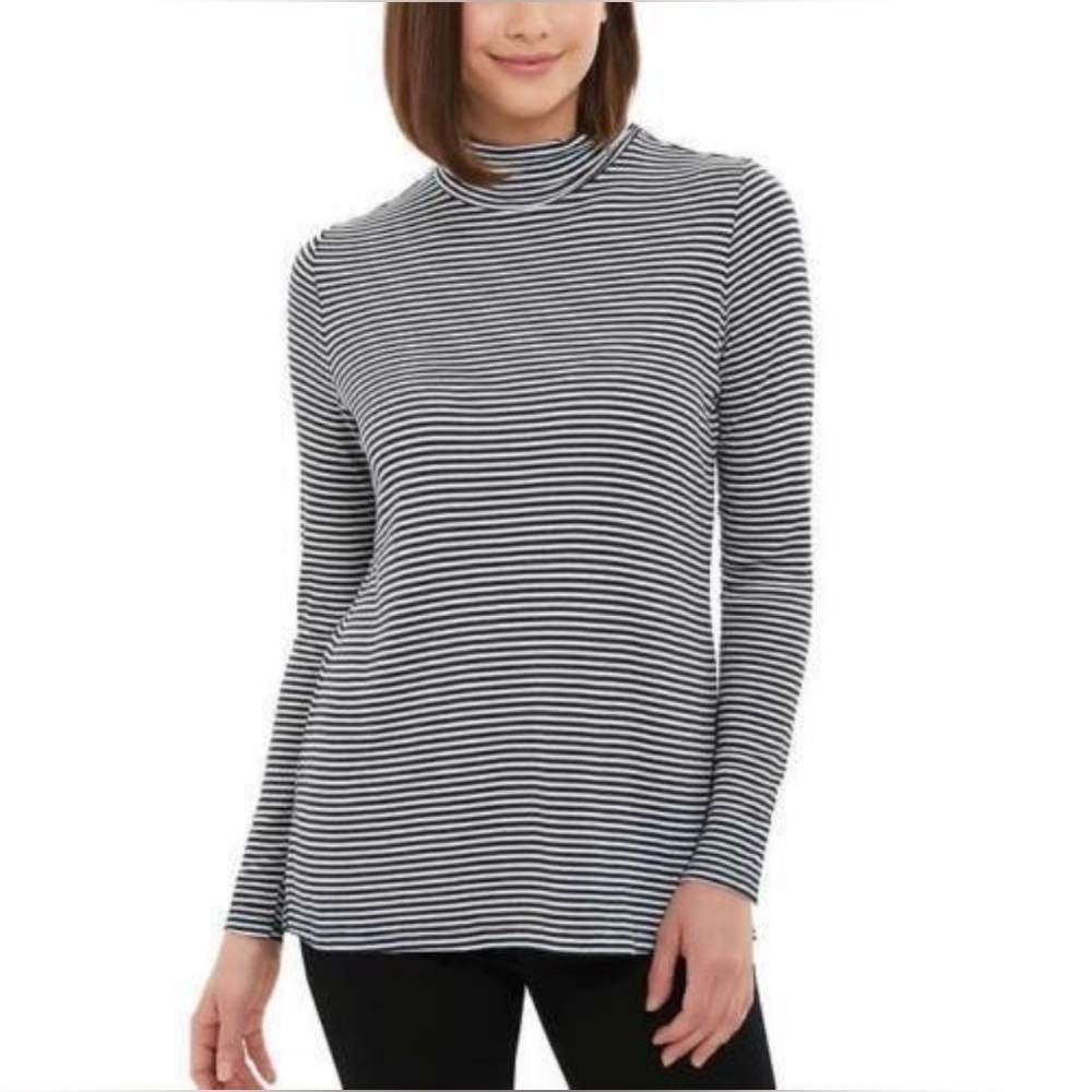 Jones New York Women's Turtleneck Long Sleeve
 Neck Sweater - Size: M. NWT